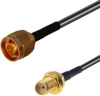 Pigtail RF240 5m - SMA female / N male