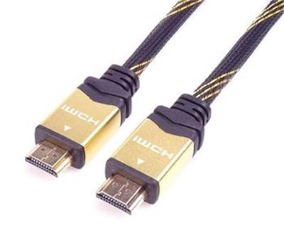 PremiumCord HDMI 2.0 High Speed + Ethernet cable HQ, gold-plated connectors, 5m