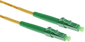 Masterlan fiber optic patch cord, LCapc-LCapc, Singlemode 9/125, simplex, 3m