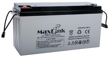 MaxLink lead acid battery AGM 12V 150Ah, M6