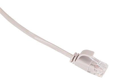 Masterlan comfort patch cable UTP, extra slim, Cat6, 3m, grey