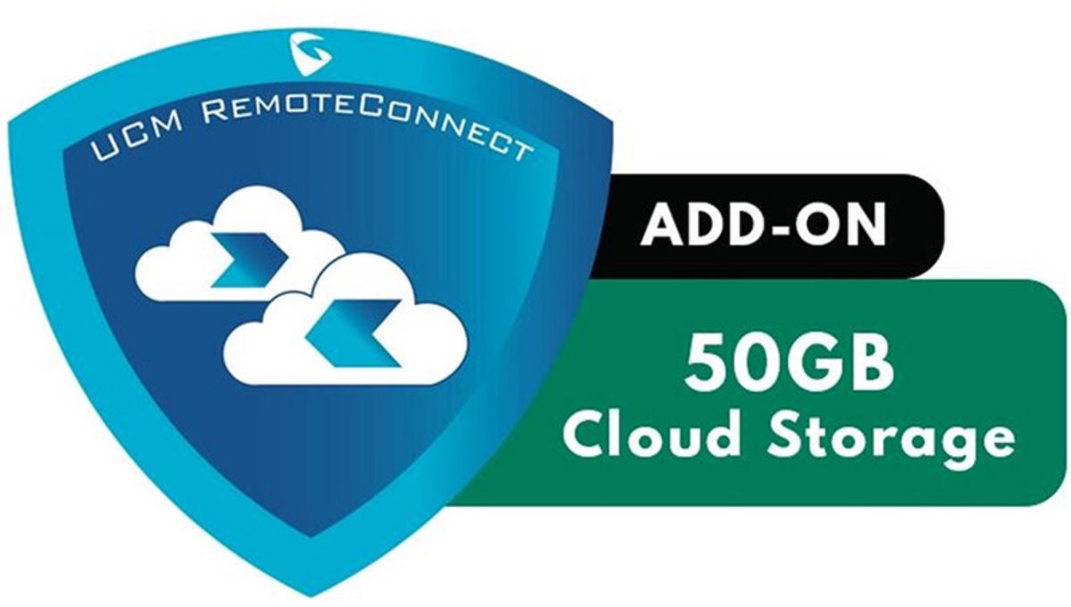 Grandstream UCM RemoteConnect 50GB Storage Add-On 12 months