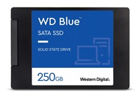 WD BLUE SSD 3D NAND WDS250G3B0A 250GB SA510 SATA/600, (R:555, W:440MB/s), 2.5