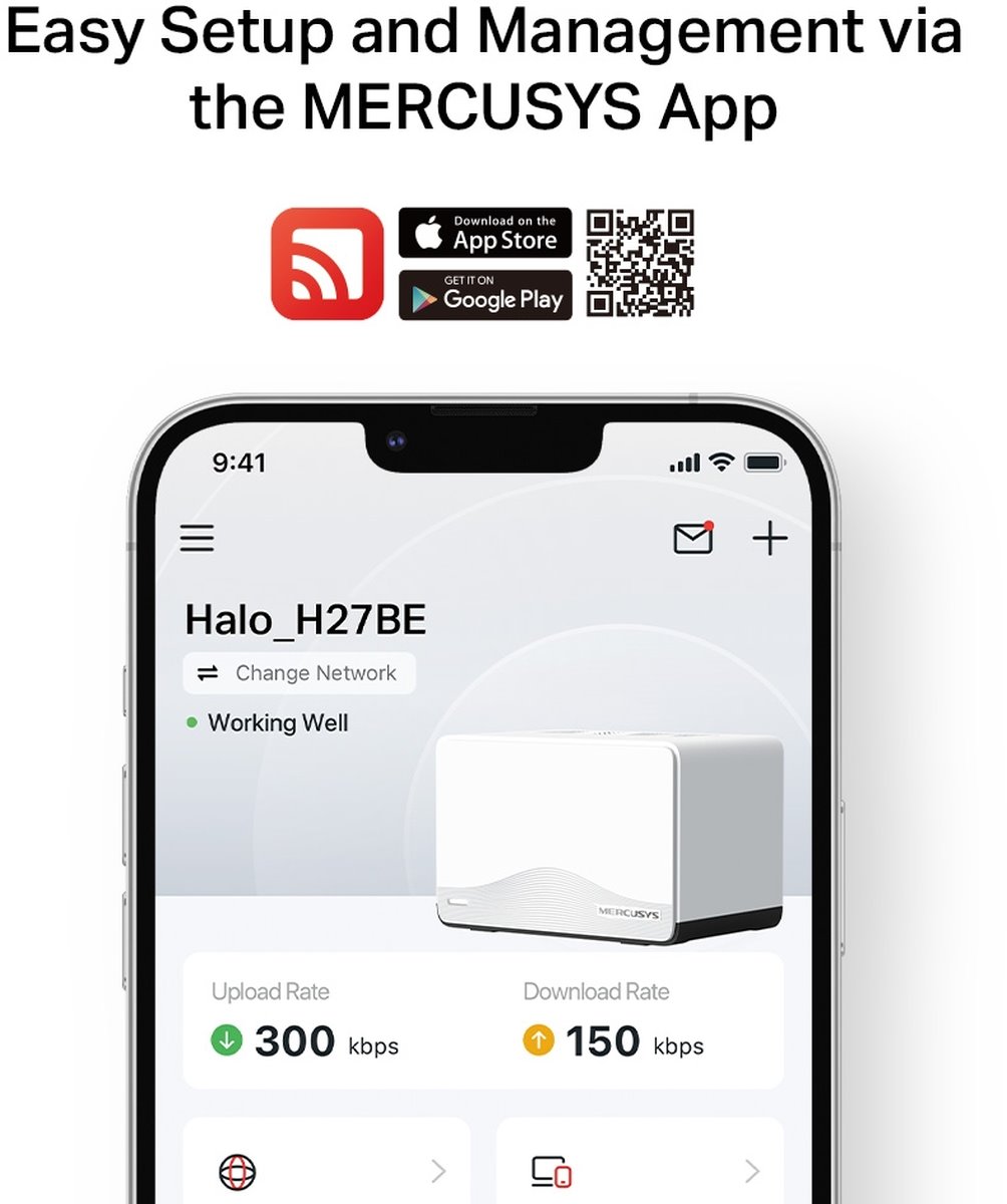 MERCUSYS Halo H27BE(3-pack)