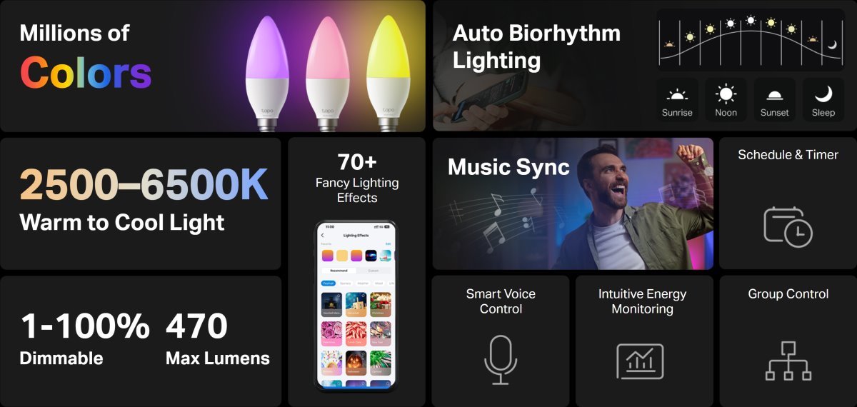 TP-Link Tapo L430C(2-pack)