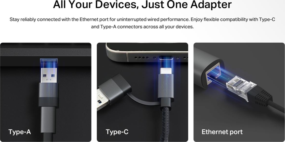 TP-Link UE310C Banner