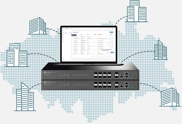 TP-Link DS-P7001-08 DeltaStream OLT