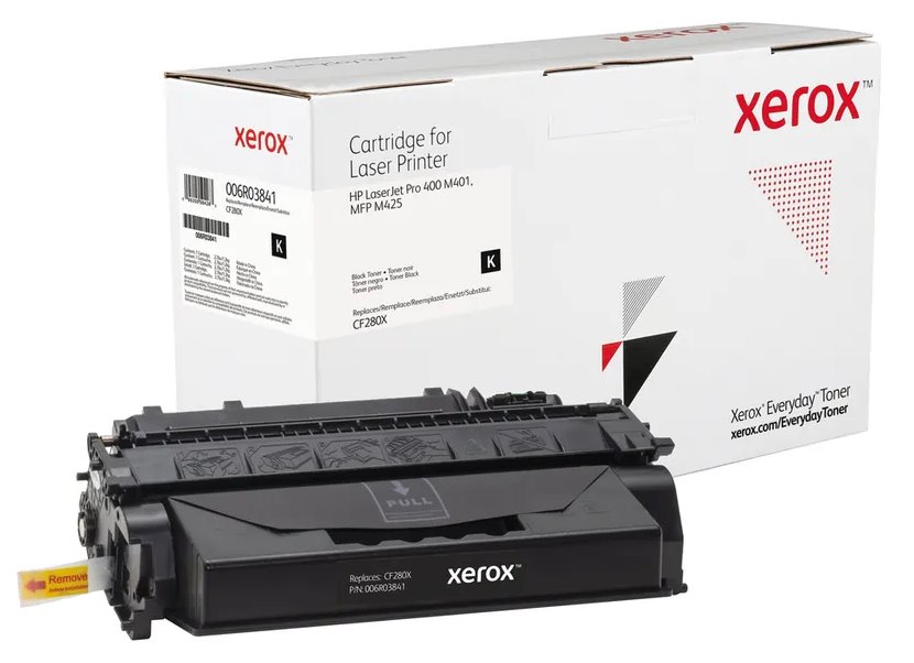 Xerox alternative toner EverydayHP CF280X for HP LaserJet Pro400 M401, MFP M425 (6900 pages,Black)