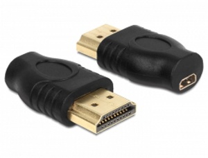 Delock adapter HDMI micro D female> HDMI A male