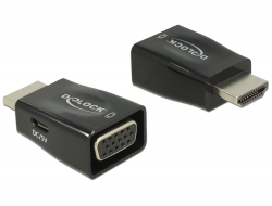 Delock Adapter HDMI-A male> VGA female