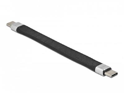 Delock USB 3.2 Gen 2, FPC flat ribbon cable, USB Type-C™ to USB Type-C™, 13 cm, PD 5 A E-Marker