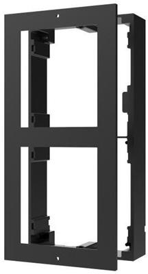 Hikvision DS-KD-ACW2/Black - 2x frame for IP intercome - surface installation, black