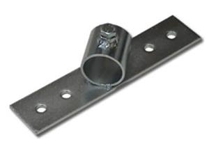 Pole holder for diameter 60mm - 45°, left