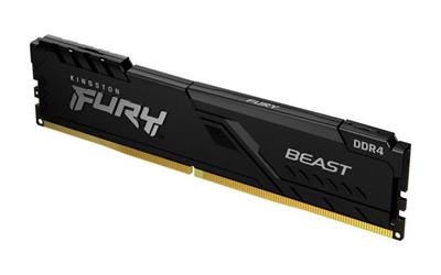 KINGSTON 16GB 3733MHz DDR4 CL19 DIMM 1Gx8 FURY Beast Black