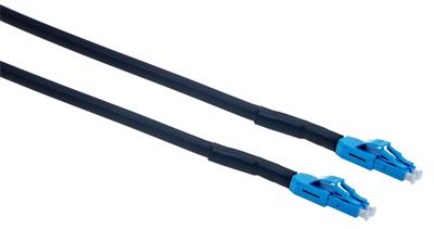 Masterlan PEv2 fiber optic outdoor patch cord, LCupc/LCupc, Duplex, Singlemode 9/125, 30m