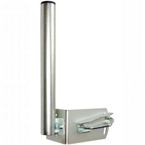 Antenna holder on mast  L , lenght 7cm, height 25cm, d=35mm + 1x U-Bolt 90mm