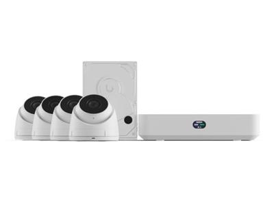 Ubiquiti Network Video Recorder Instant Kit, recording device with 4 cameras