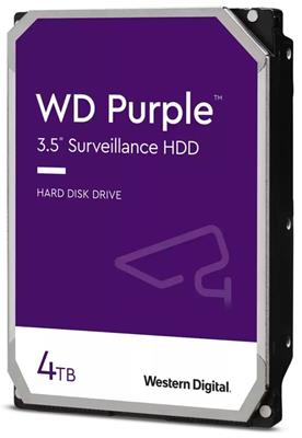 WD PURPLE 4TB / WD43PURZ / SATA III / Internal 3.5"/ 256MB