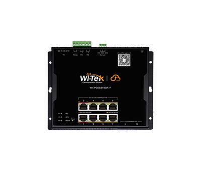 Wi-Tek WI-PCES310GF-F industrial Cloud Easy Smart PoE switch, 8x PoE