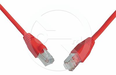 Solarix patch cable CAT6 SFTP PVC 10m red snag-proof