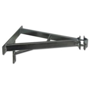 Pole holder for diameter 42-80mm, 40cm from wall