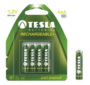 TESLA rechargeable battery AAA (HR03) 4 pcs