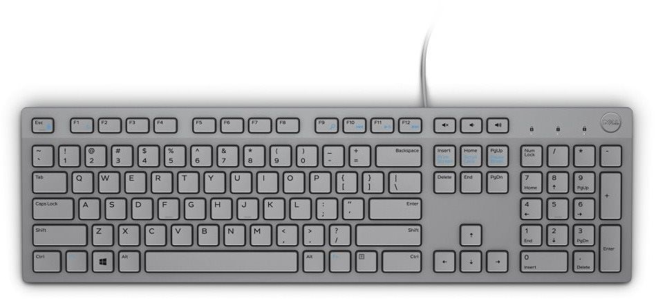 Dell KB216/Wired USB/UK layout/Grey
