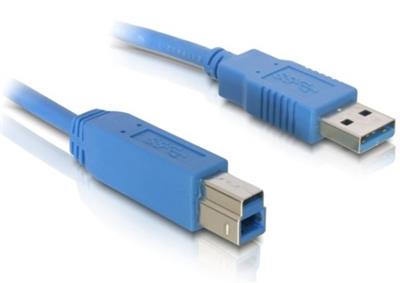 Delock USB 3.0 cable A male/ B male length 1.8 m