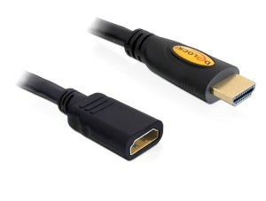 Delock HDMI 1.4 extension cable A / A female / male, length 5m