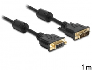 Delock DVI extension cable 1m