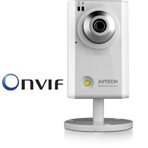 AVTECH AVN314 IP Camera, 1.3 Megapixel HD (W/ONVIF, White LED, 720P Real-time)
