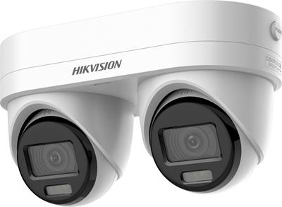 Hikvision IP dual turret camera DS-2CD2346G3D-IZ2UY/SL(2.8/4mm), 4MP, 2.8/4mm, microphone
