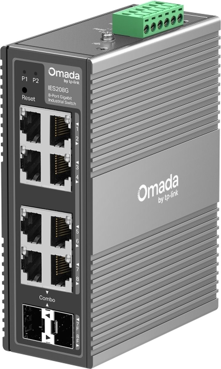 TP-Link IES208G Omada 8port gigabit industrial easy managed switch