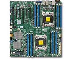 SUPERMICRO MB 2xLGA2011-3, iC612 16x DDR4 ECC R,10xSATA3 (PCI-E 3.0/2,4,1(x16,x8,x4),4x 1GbE LAN,IPM