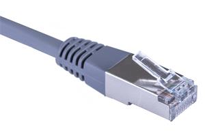 Masterlan patch cable FTP, Cat5e, 3m, gray