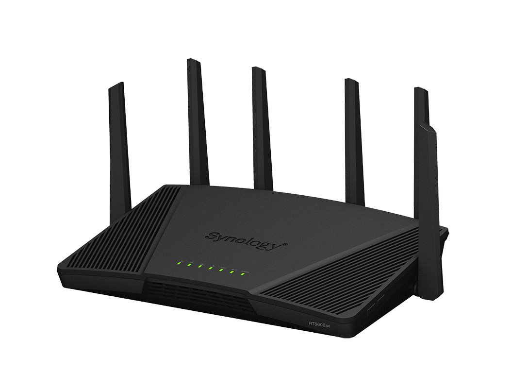 Synology router RT6600ax, Tri-Band WiFi 6, 2,5GbE, USB