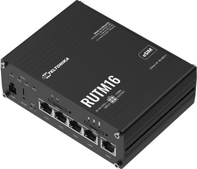 Teltonika RUTM16, Industrial 4G Wi-Fi 5 router