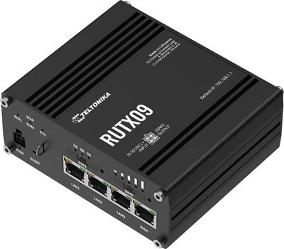Teltonika RUTX09 Industrial LTE-A CAT6 Dual-SIM Router