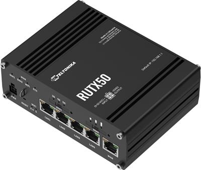 Teltonika RUTX50, Industrial 5G Wi-Fi 5 router