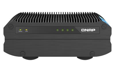 QNAP TS-i410X-8G (industrial NAS, 4 core 3.0GHz, 8GB RAM, 4x2.5" SATA, 2x10GbE, 4xUSB 3.2, 1x HDMI)