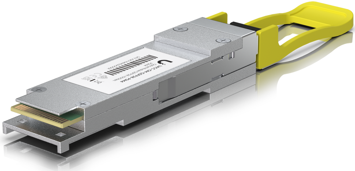 Ubiquiti UACC-OM-QSFP28-PSM4 - Optical module, Single-Mode, 100 Gbps, MPO-12 APC