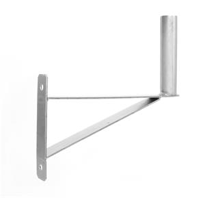 Antenna wall-mount  L  lenght 29,5cm , height 15cm, d=32mm with strap base