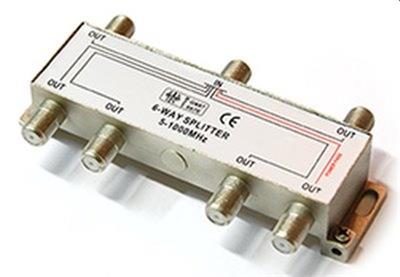 TV/FM Splitter R-6 (5-1000 MHz)-1x power supply