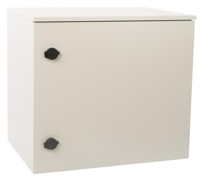 Masterlan outdoor cabinet 19  9U/410mm, assembled, IP65