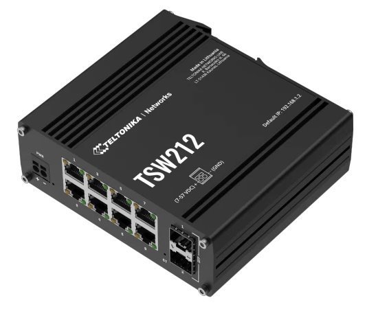 Teltonika TSW212 Managed Network Switch - Bazar