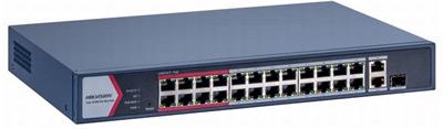 Hikvision DS-3E1326P-EI/M PoE Smart managed switch, 24x PoE, 230W