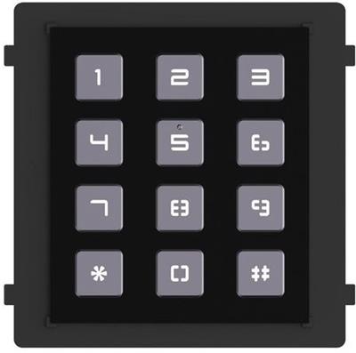 Hikvision DS-KD-KP/Black - keypad module for IP intercom, black