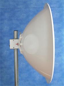 Jirous JRMC-900-10 / 11 Mi Parabolic antenna with precision holder for Mimosa units