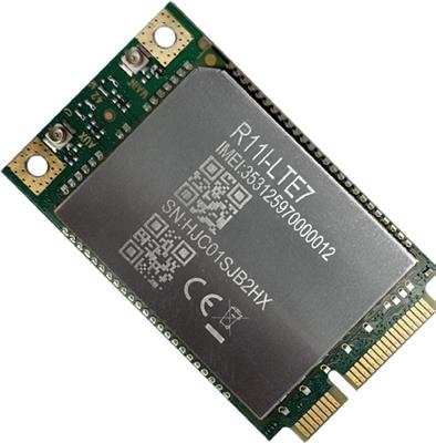 MikroTik R11e-LTE7, miniPCI-e, LTE CAT7 card