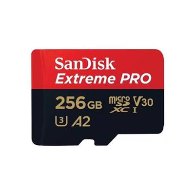 SanDisk Extreme PRO microSDXC 256GB 200MB/s + ada.